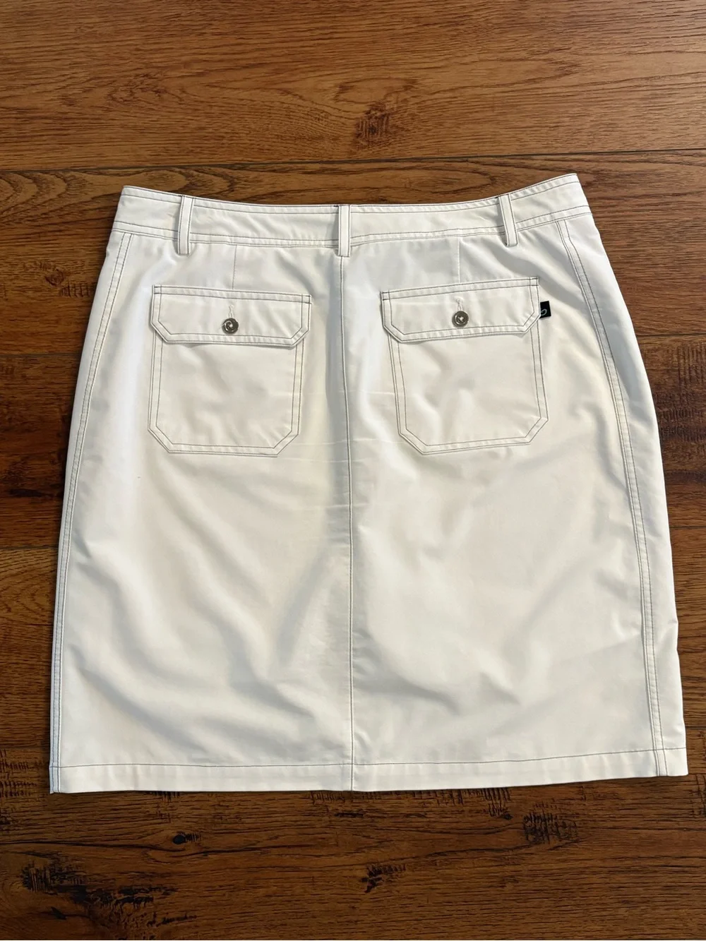 Birdee Sport White Golf Skort Built In Shorts Women’s US 10